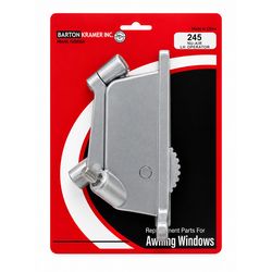 Barton Kramer Silver Aluminum Left Awning Window Operator For Nu-Air
