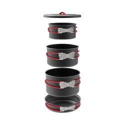 Coghlan's Black Fry Pot Set 5.500 in. H X 8.125 in. W X 8.125 in. L 1 pk