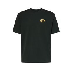 Costa L Short Sleeve Men's Crew Neck Washed Black Species Shield Tee Shirt