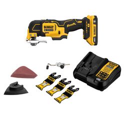 DEWALT 20V MAX XR 2 amps Cordless Oscillating Multi-Tool Kit (Battery & Charger)