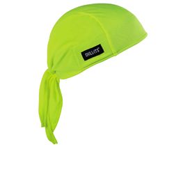 Ergodyne Chill-Its Dew Rag Lime One Size Fits Most
