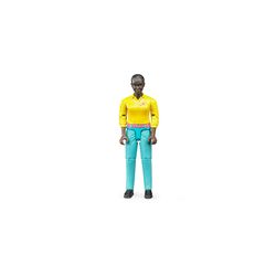 Bruder Bworld Woman Dark Skin Toy Multicolored