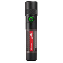 Milwaukee Redlithium 1100 lm Black LED Rechargeable Twist Flashlight