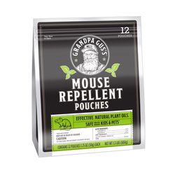 Grandpa Gus's Animal Repellent Pouch For Mice 12 pk