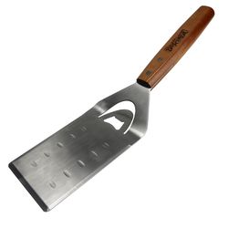 Bayou Classic Stainless Steel Brown/Silver Grill Turner/Tong 1 pk
