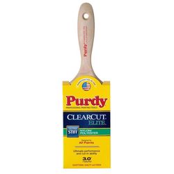 Purdy Clearcut Elite Sprig 3 in. Ultra Stiff Flat Trim Paint Brush