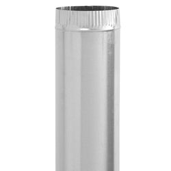 Imperial 7 in. D X 24 in. L Galvanized Steel Furnace Pipe