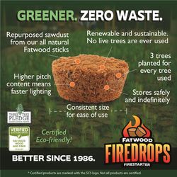 Better Wood Products Fatwood Fire Starter 25 min 8 ct