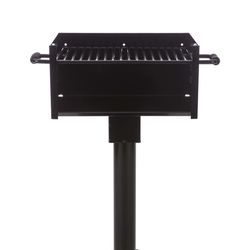 Jamestown Advanced Products Charcoal Grill Black