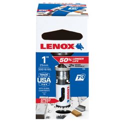LENOX Speed Slot 1 in. Bi-Metal 1.5 in. L Hole Saw