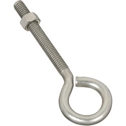 National Hardware 3/8 in. X 5 in. L Stainless Stainless Steel Eyebolt Nut Included