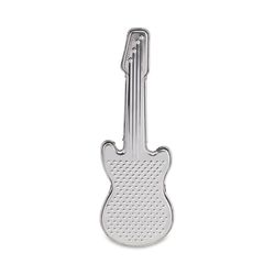 Kikkerland Silver Stainless Steel Guitar Grater