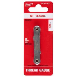 Milwaukee SAE SAE 8-44 TPI Thread Gauge