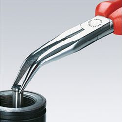 Knipex 8 in. Chrome Vanadium Steel 2 Long Nose Pliers
