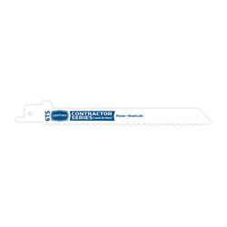 Century Drill & Tool 6 in. Bi-Metal Contractor Series Reciprocating Saw Blade 6 TPI 1 pk