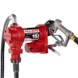 Fill-Rite Cast Iron Fuel Pump Hose and Nozzle 15 gpm