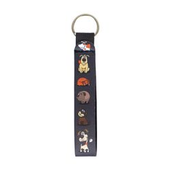 Lucky Line Neoprene Multicolored Wristlet Keychain