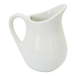 R&M International Corp White Porcelain Porcelain Pitchers Pitcher 1 pc