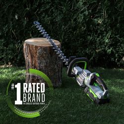 EGO Power+ 26 Hedge Trimmer HT2601, 16” LINE IQ String Trimmer ST1623T, and 880 CFM Leaf Blower Kit