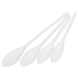 Chef Craft White Plastic Poly spoons
