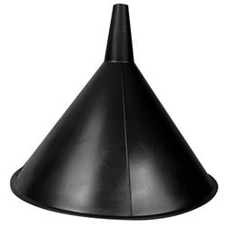 Shop Craft Black 7 in. H Polypropylene 2 qt Funnel