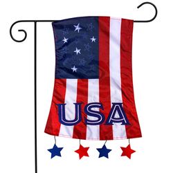 Briarwood Lane Garden Flag 18 in. H X 12.5 in. L