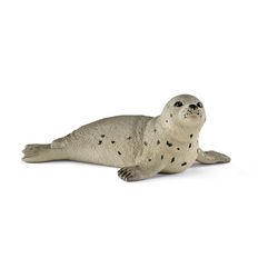 Schleich Wild Life Seal Cub Toy Black/White