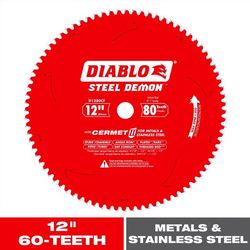 Diablo Steel Demon 12 in. D X 1 in. Cermet Metal Saw Blade 60 teeth 1 pk