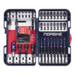 Norske Impact Torsion Bit S2 Tool Steel 52 pc