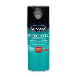Minwax Polycrylic Gloss Crystal Clear Water-Based Polyurethane 11.5 oz