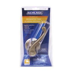 Schlage Flair Satin Nickel Dummy Lever