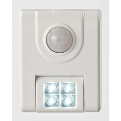 Fulcrum Light It! 2 in. L White Battery Powered LED Motion Sensor Task Light 24 lm