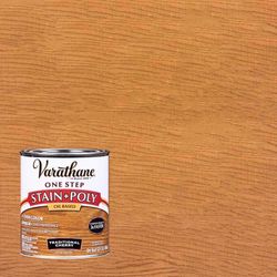 Varathane Semi-Gloss Traditional Cherry Oil-Based Oil Modified Urethane One-Step Stain/Poly 1 qt