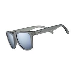goodr OG - Going to Valhalla Witness! Sunglasses Unisex Gray Frame Silver Lens Polarized