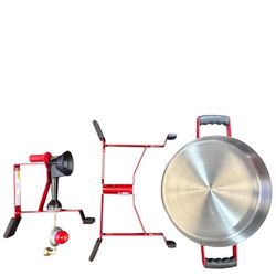 FireDisc Drifter 215 1 Burner Liquid Propane Tabletop Outdoor Griddle Red