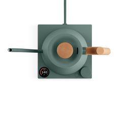 Fellow Stagg EKG Pro 0.9 L Maple/Smoke Green Electric Gooseneck Kettle