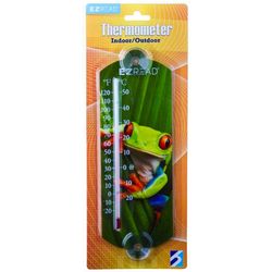 EZRead Tube Thermometer Plastic Multicolored 10 in.