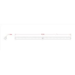 SteelWorks 1/8 in. D X 36 in. L Brass Rod 1 pk