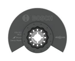 Bosch Starlock 3-1/2 in. X 4 in. L High Carbon Steel Segment Blade 1 pk