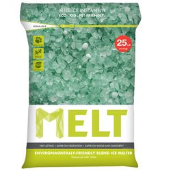 Snow Joe Melt Calcium Magnesium Acetate Pet Friendly Pellet Ice Melt 25 lb