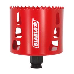 Diablo Snap-Lock Plus 3-1/8 in. Bi-Metal 2-3/8 in. L Hole Saw Arbor Included