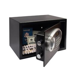 Lucky Line Digital Lock Black Electronic Safe