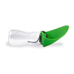 Flipo Green Polyethylene 26 oz Pet Travel Bottle For Cats/Dogs