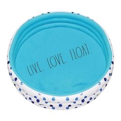 CocoNut Float Rae Dunn 260 gal Round Wading Pool 46 in. D