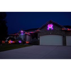 Holiday Bright Lights LED PS C9 Orange 25 ct Christmas Light Bulbs