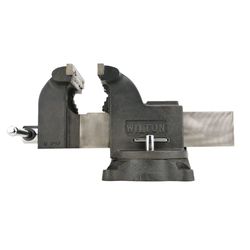 Wilton 5 in. Cast Iron Shop Vise Bench Vise 360 deg Swivel Base