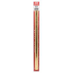 K&S 21/32 in. D X 12 in. L Round Brass Tube 1 pk