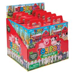 Playmaker Toys Toy Box Farm Play Set Assorted