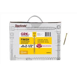 GRK Fasteners No. 8 X 2-1/2 in. L Star Climatek Coarse Trim Screws 3500 pk