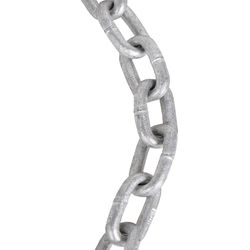 Koch Industries .375 in. Welded Carbon Steel Proof Coil Chain .375 in. D X 63 ft. L